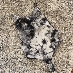 Tie dye body suit